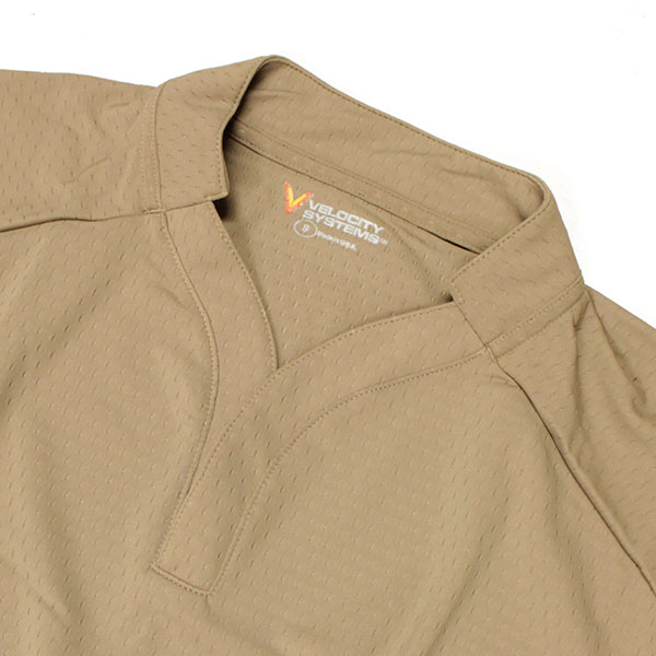 Velocity Systems Rugby Shirt- Coyote Brown | REALMENT