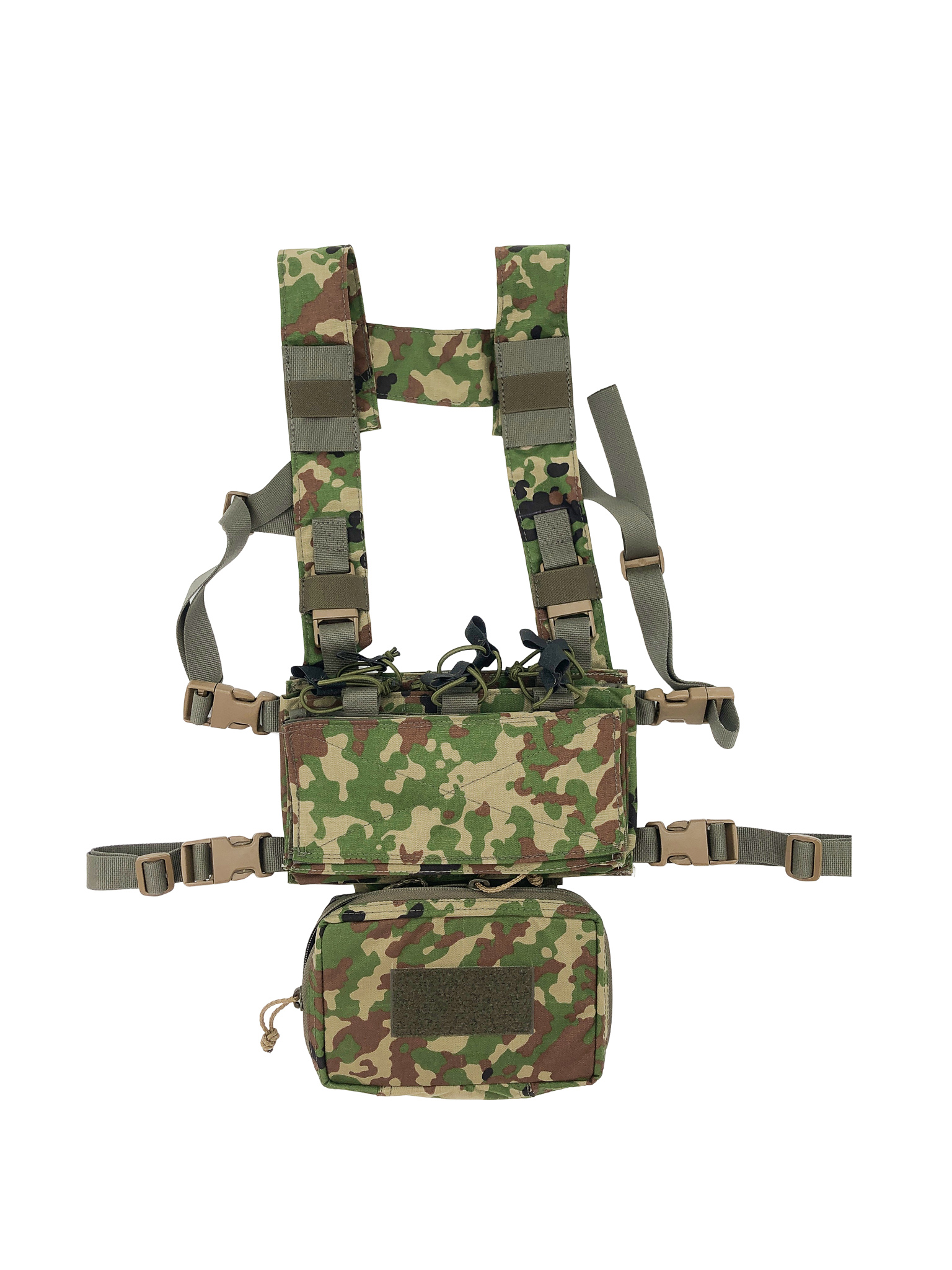 TAYLOR&STONER TS19 Chest Rig Six AR Mag w/Front Pack | REALMENT