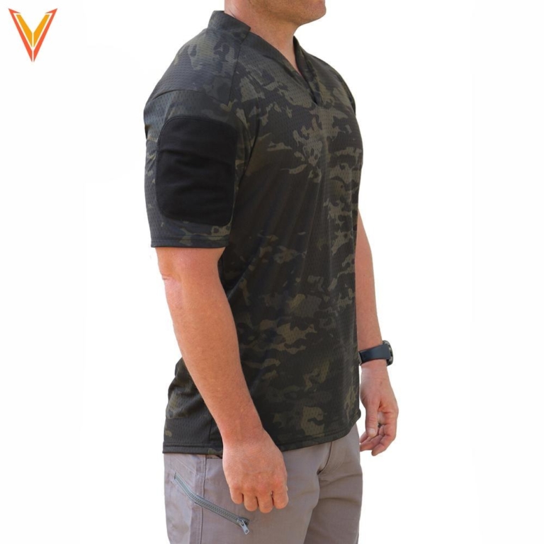 Velocity Systems Rugby Shirt Multicam Black REALMENT