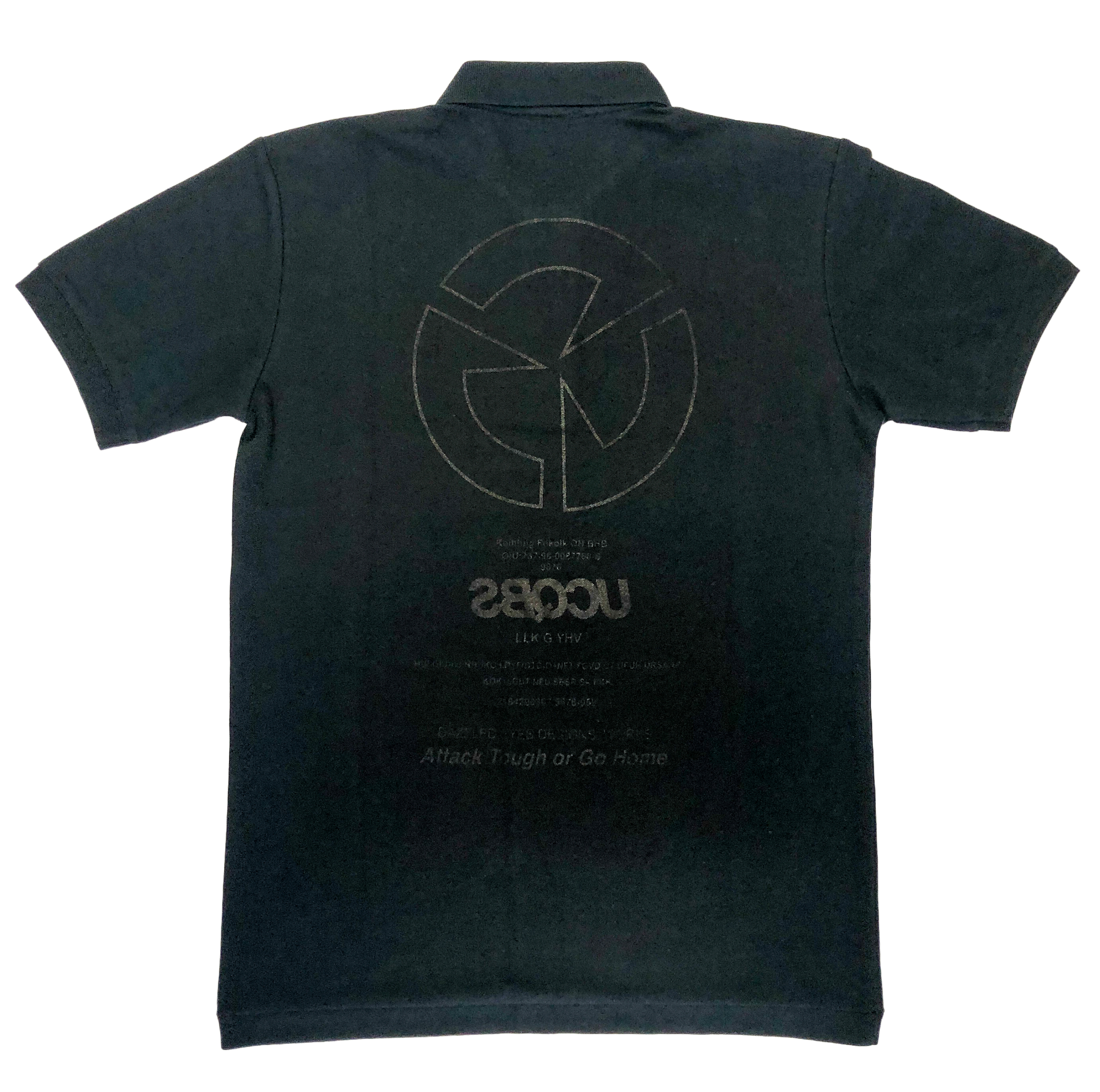 UCQBS-2022SS #26 Polo-shirt BLK×BLK