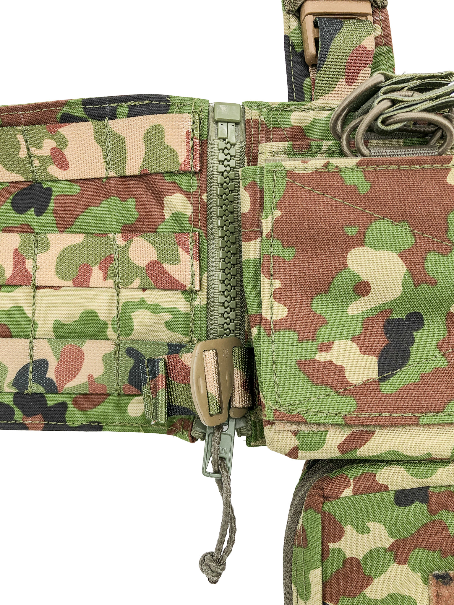 TAYLOR&STONER TS19 Chest Rig Six AR improved Zipper Custom & FRONT PACK ...