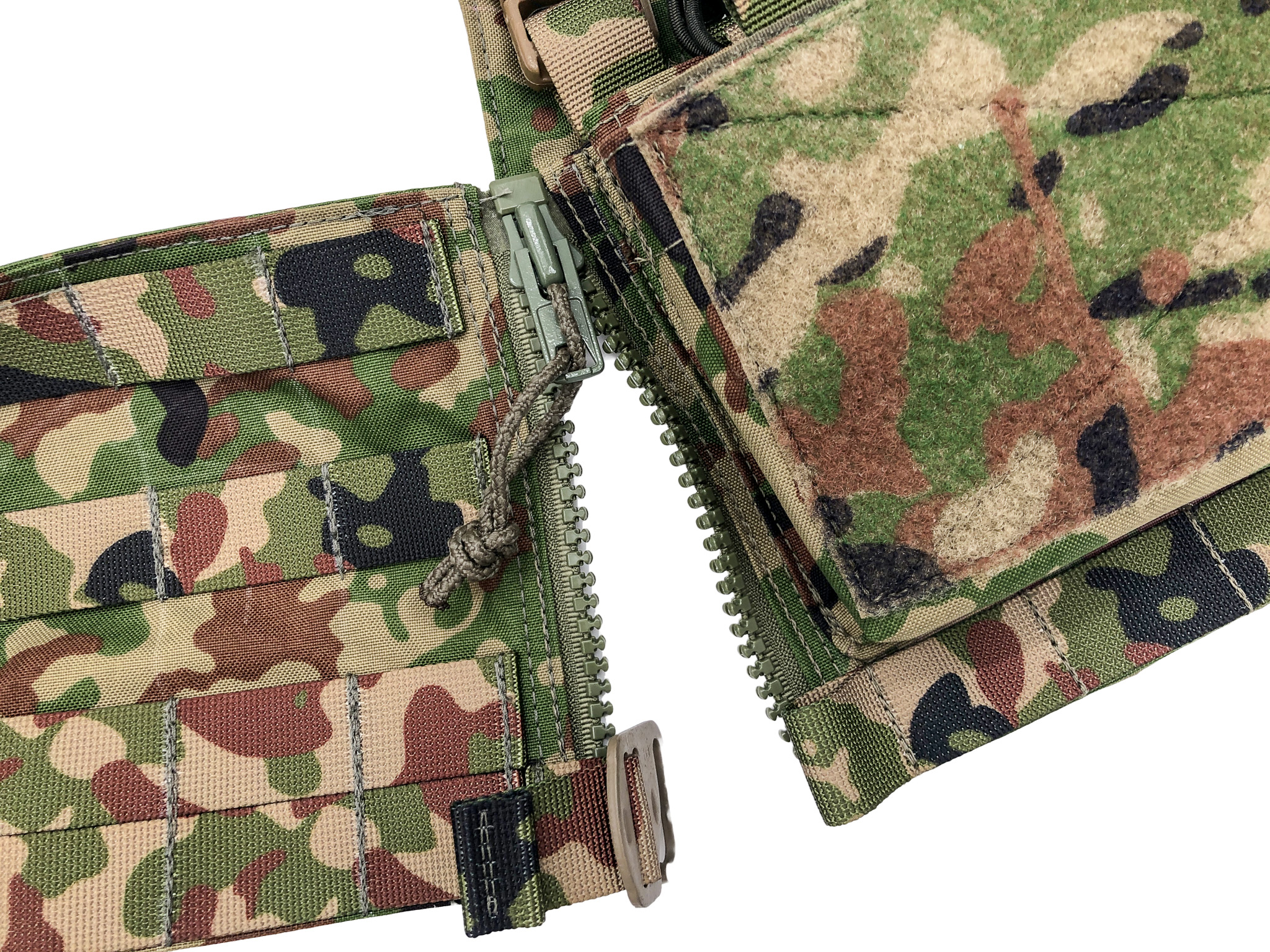 TAYLOR&STONER TS19 Chest Rig Six AR Enhanced Zipper Custom & FRONT PACK ...